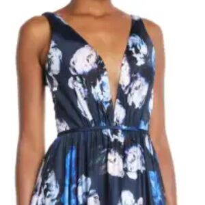 Elegant Theia floral gown
